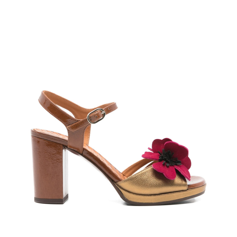 Chie Mihara Parlota Floral Platform Sandals
