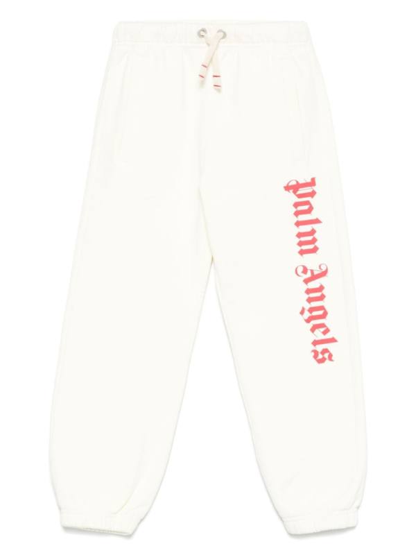 logo-print track pants