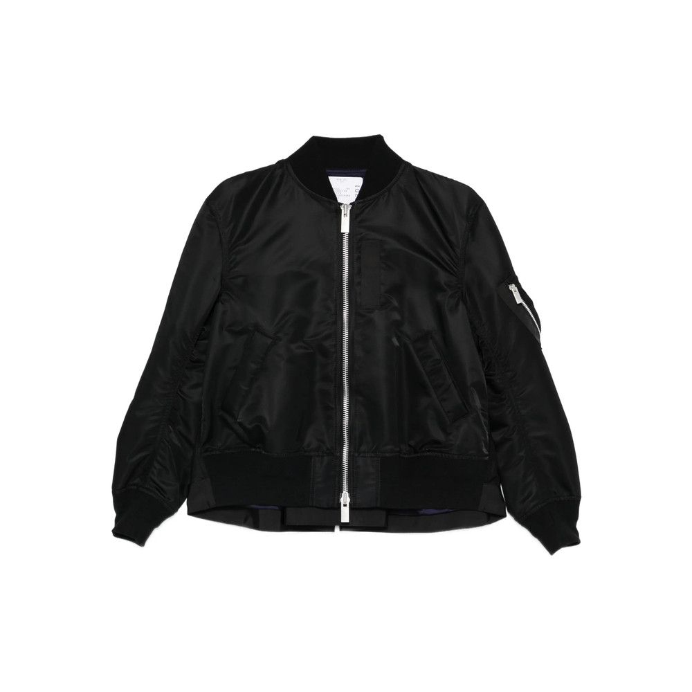 Sacai Pleat-detail Bomber Jacket