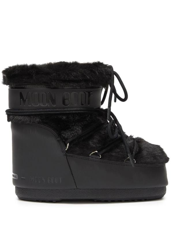 Icon Low faux-fur detail boots
