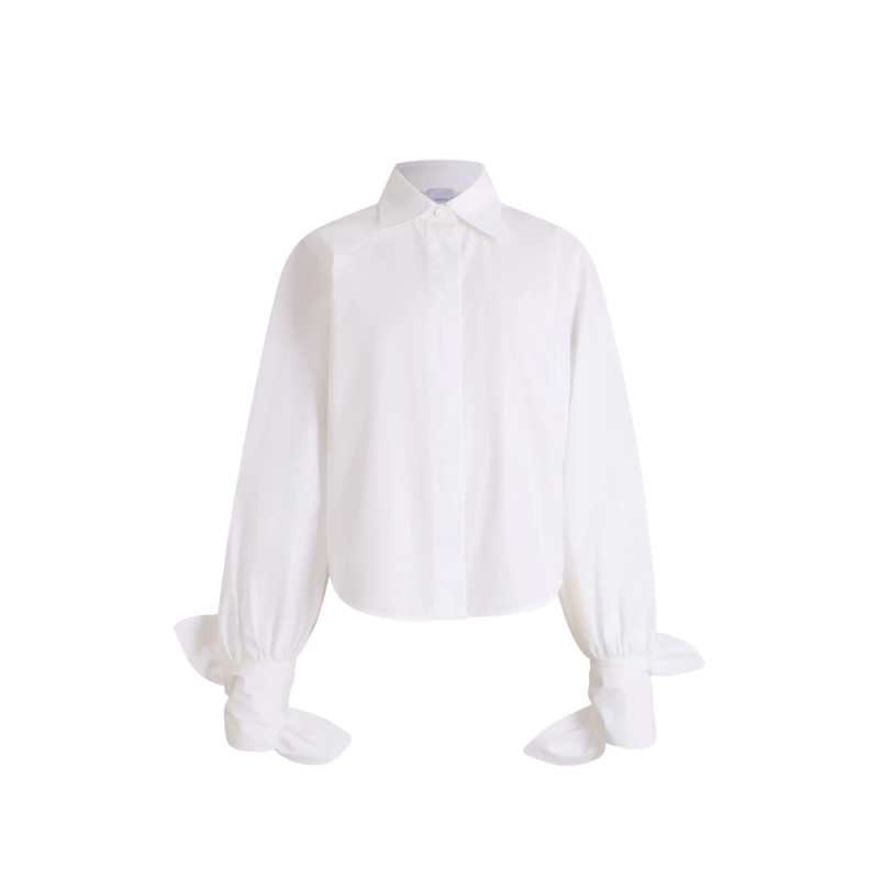 Patou Bow-sleeve Blouse