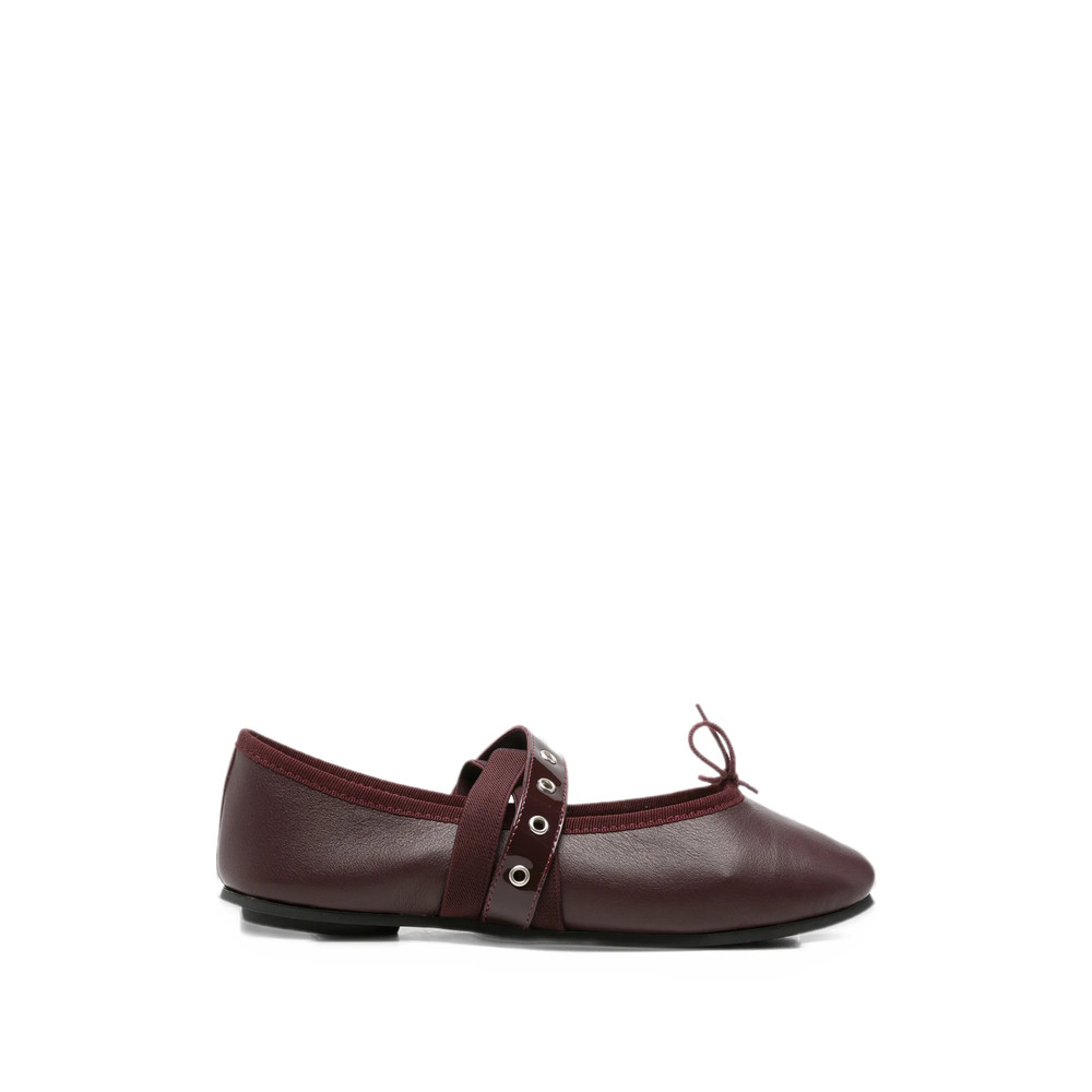Repetto Buckle-strap Bow-detail Ballet Flats