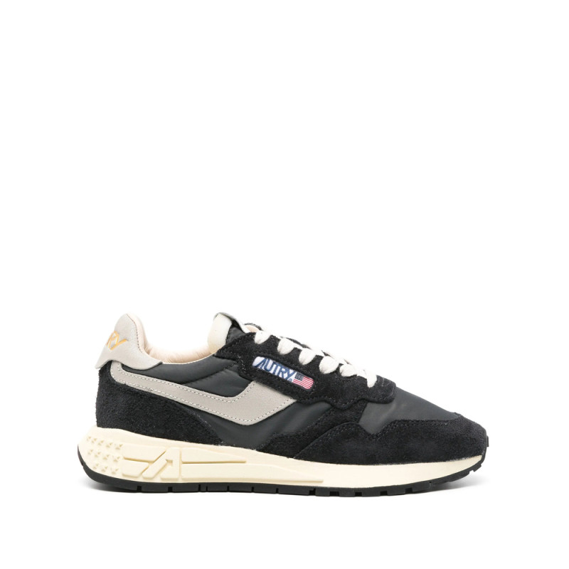Autry Reelwind Panelled Suede Sneakers