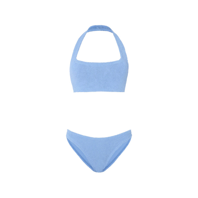Hunza G Sandy Halterneck Bikini (set Of Two)