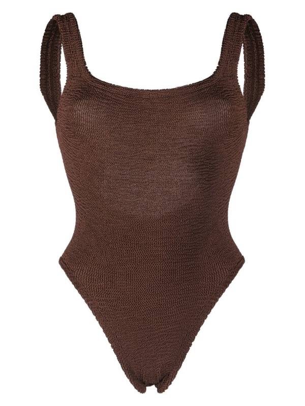 open-back swimsuit