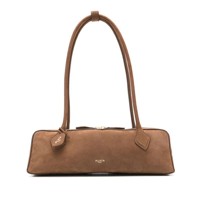 Alaïa Medium Le Teckel Suede Bag
