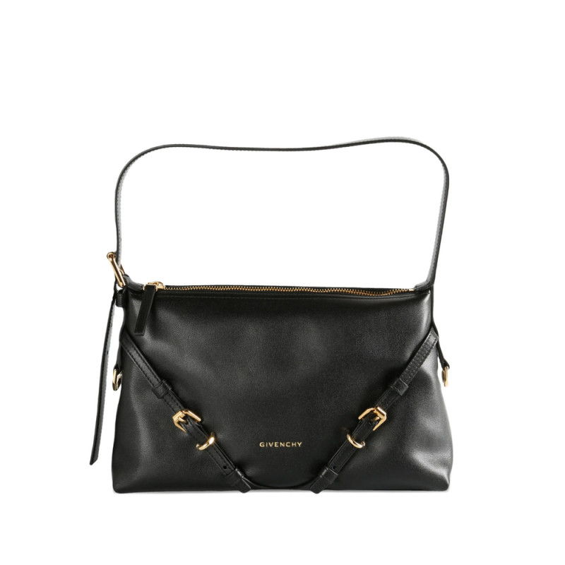 Givenchy Mini Voyou Buckle-strap Leather Shoulder Bag