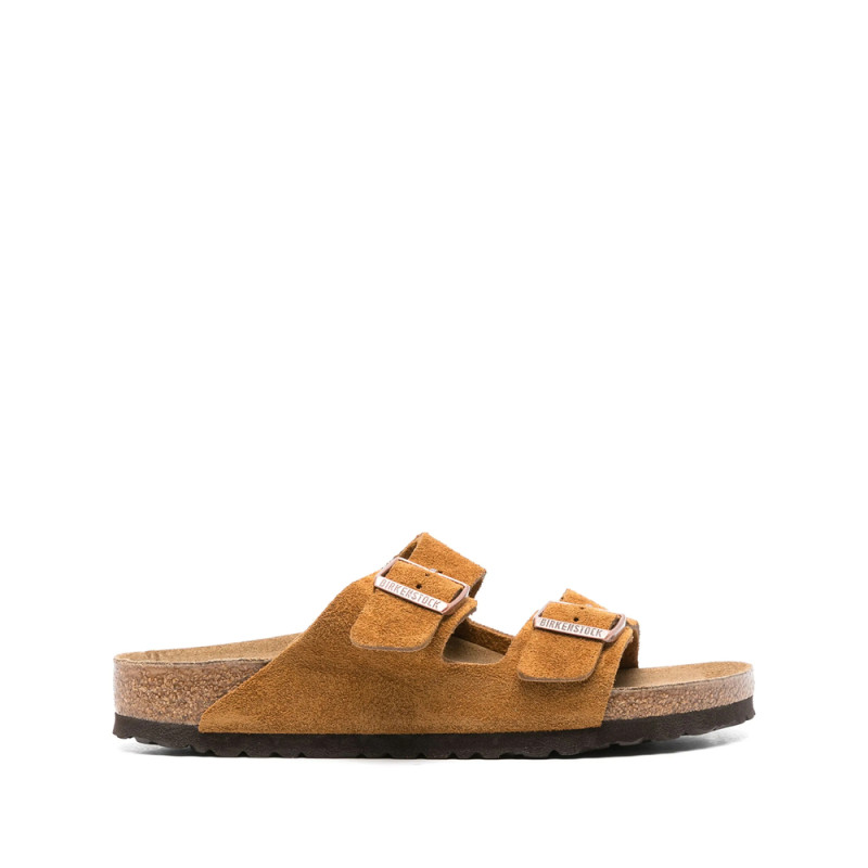 Birkenstock Arizona Suede Flat Sandals