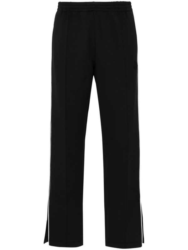 logo-patch track pants