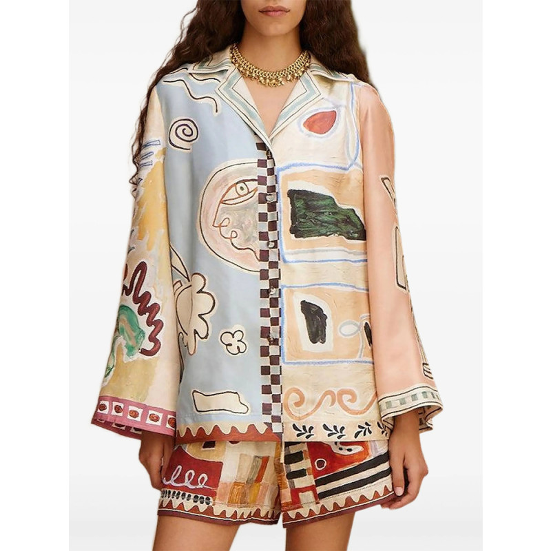 Alemais Michelle Silk Shirt