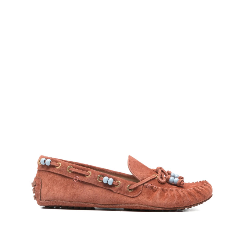 Farm Rio Beaded Moccasin Loafers