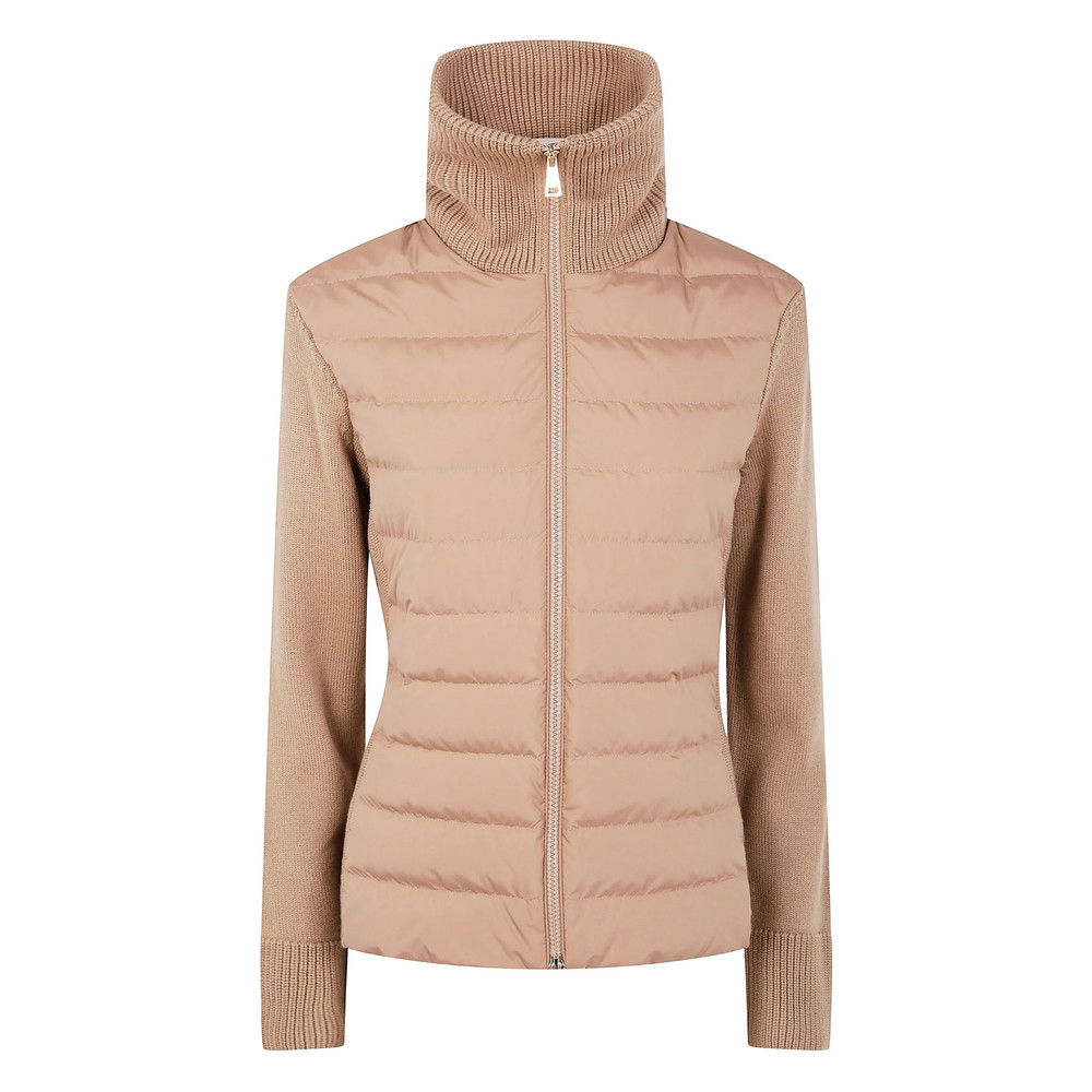 Moncler Quilted Knit Padded Jacket