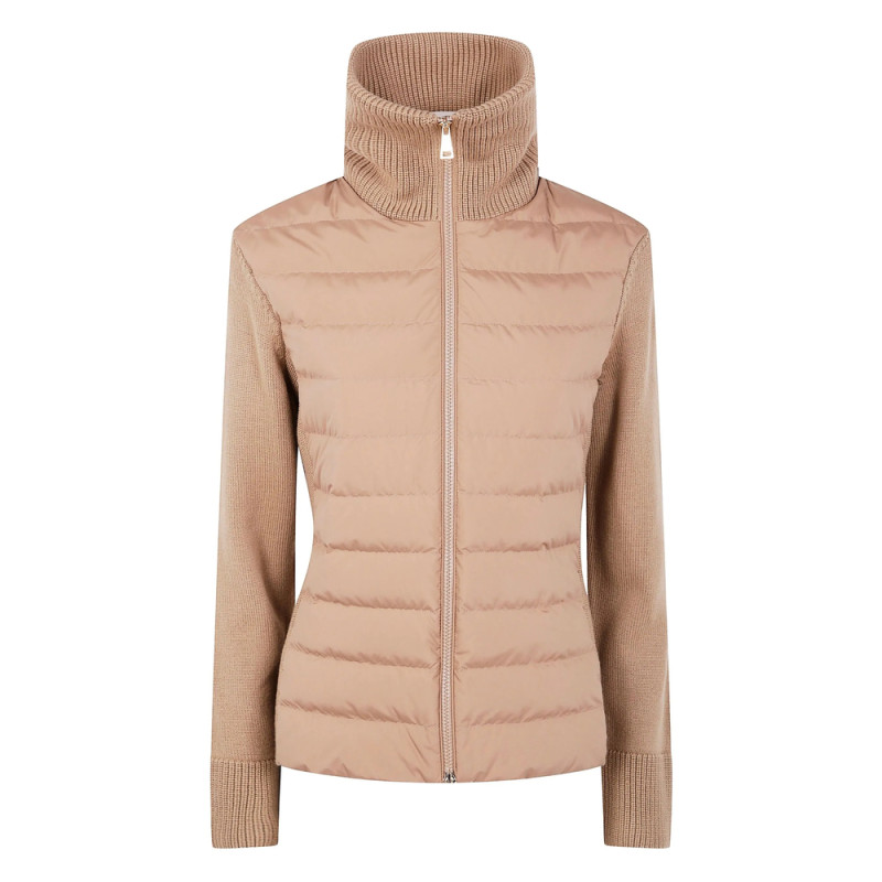 Moncler Quilted Knit Padded Jacket