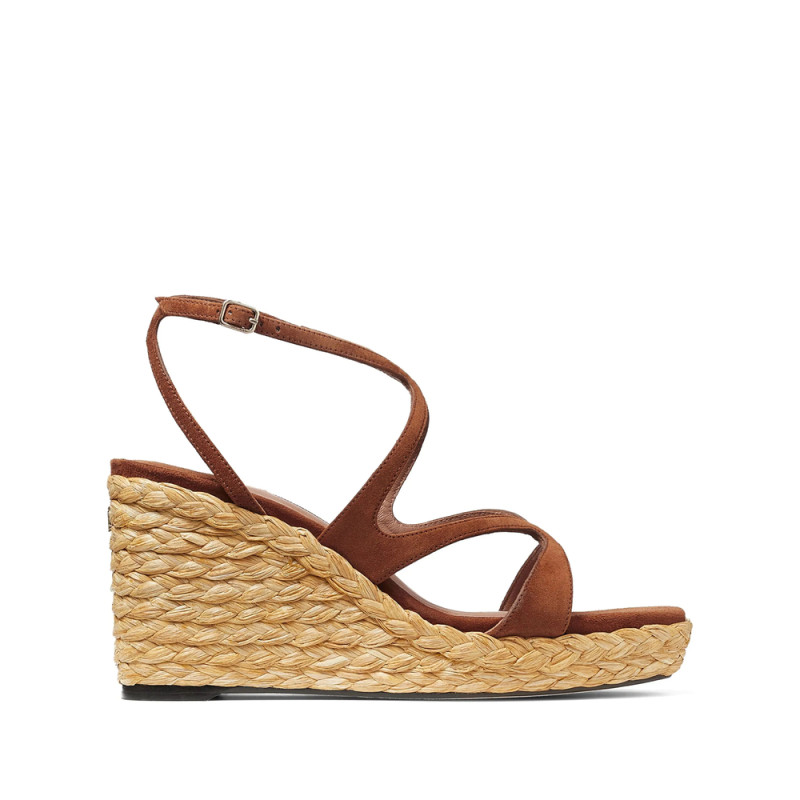 Jimmy Choo Ayla 85mm Wedge Sandals