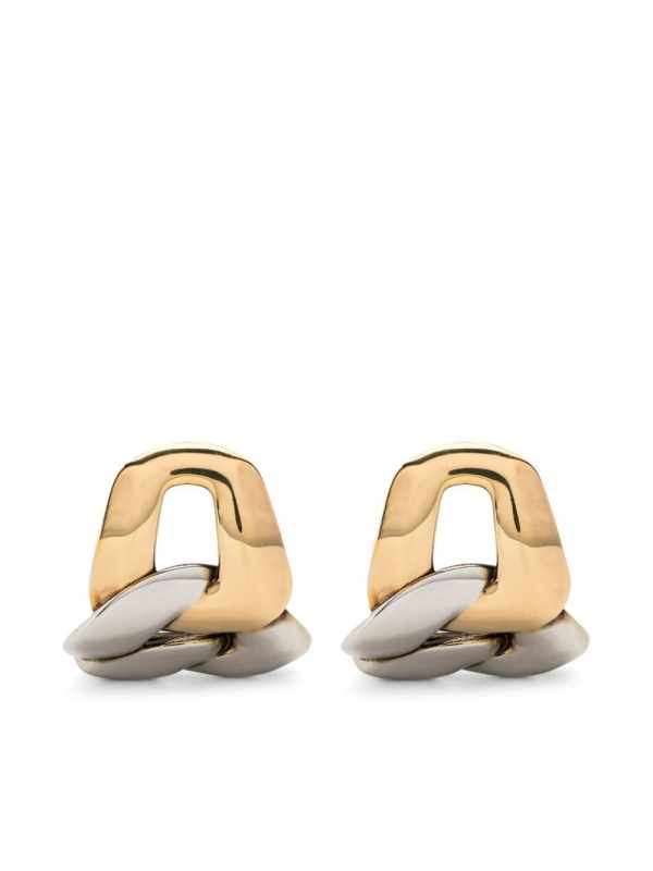 Chain polished earrings