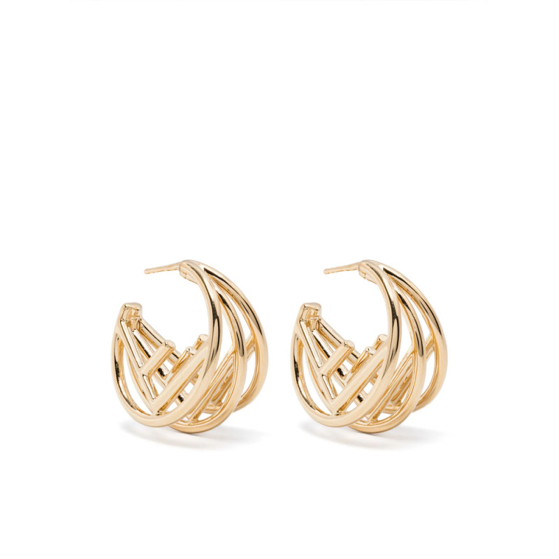 Fendi F Is Fendi Earrings