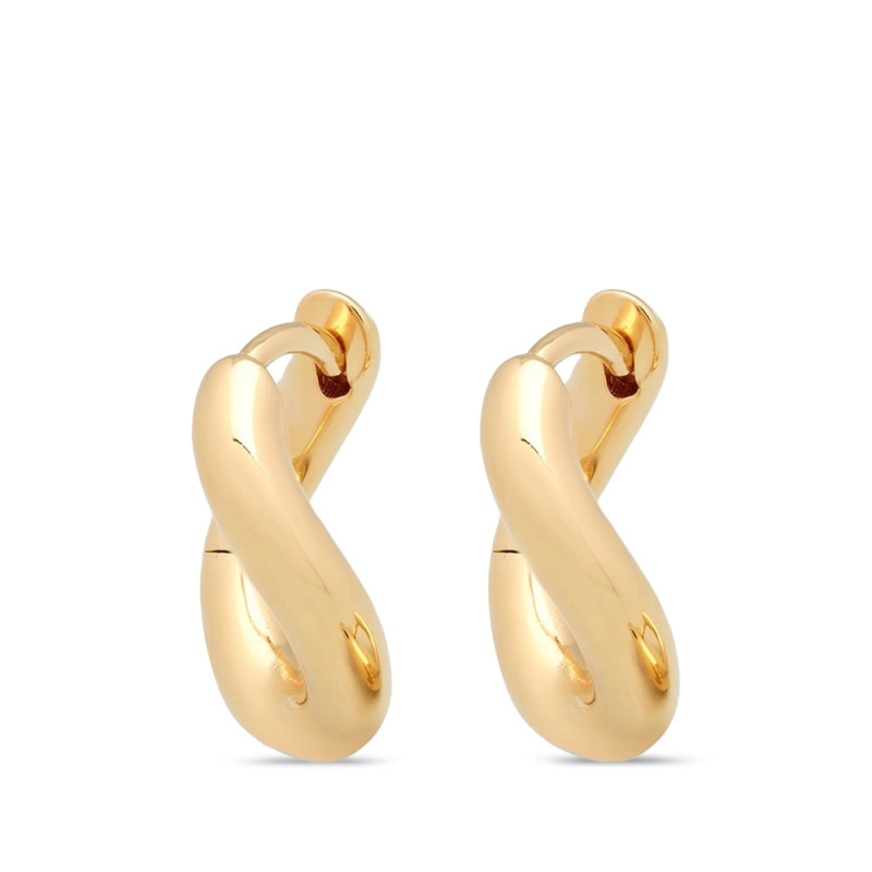Tom Wood River Huggie Hoop Earrings