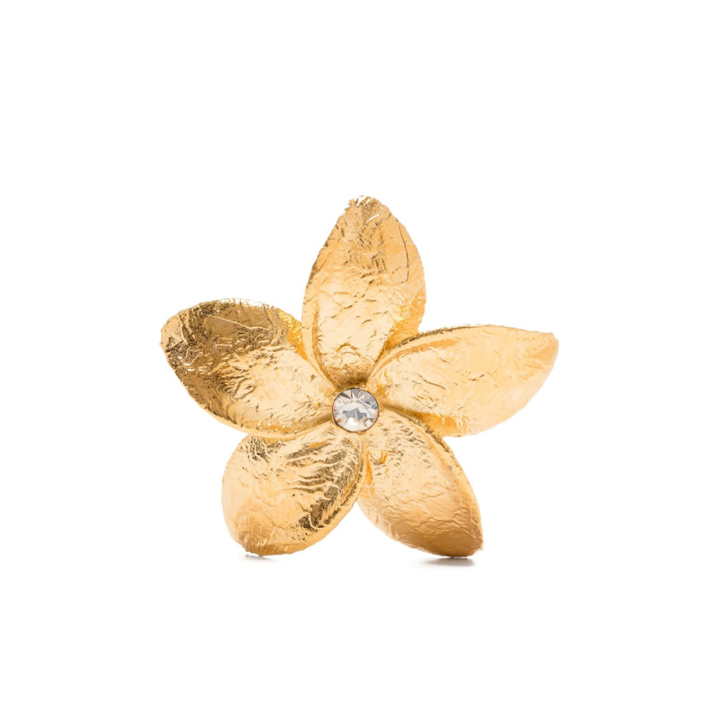 Forte Forte Flower-shaped Crystal Earrings