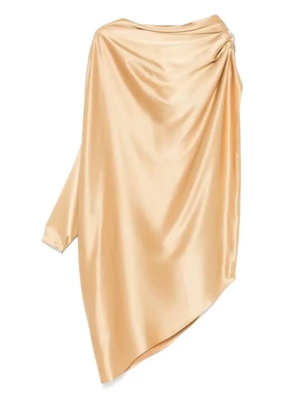 asymmetric mini dress