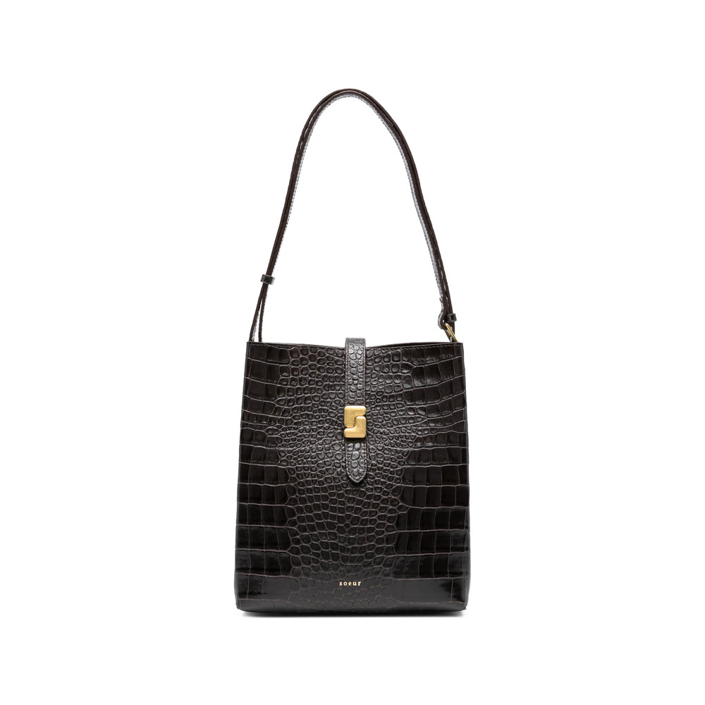 Soeur Bello Embossed Tote Bag