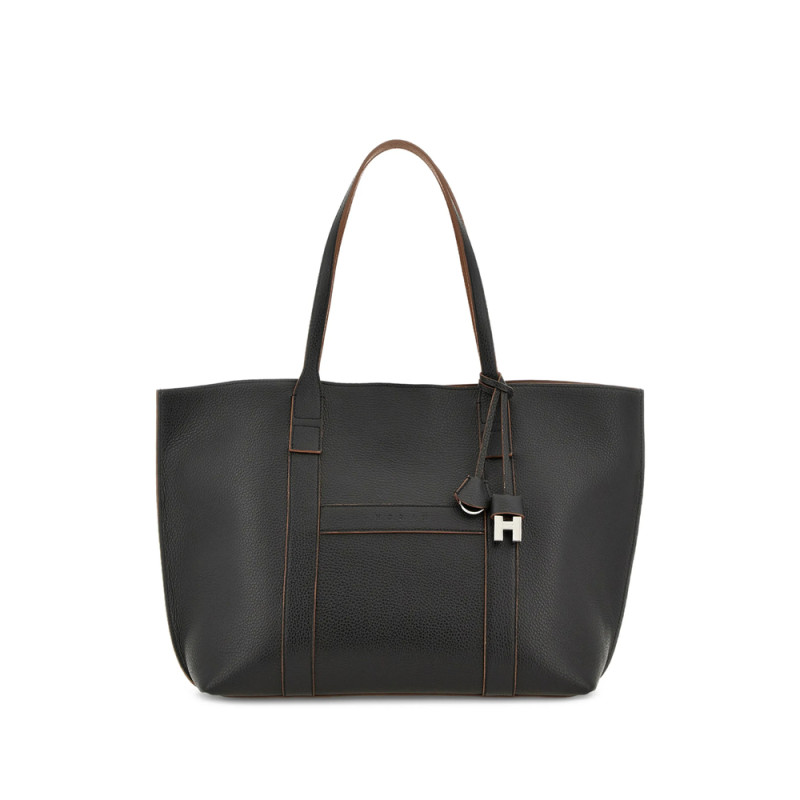 Hogan Logo Charm Tote Bag