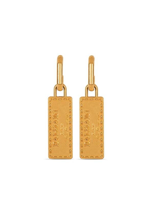 Signature pendant earrings