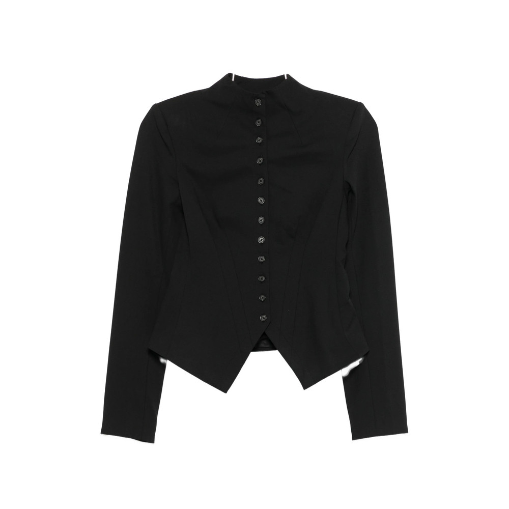 Staud Adrian Button-up Fitted Jacket
