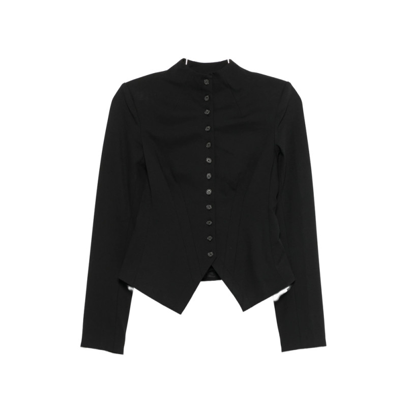 Staud Adrian Button-up Fitted Jacket