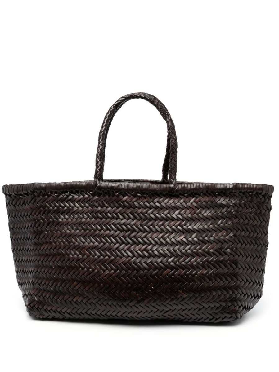 Triple Jump interwoven-design tote bag