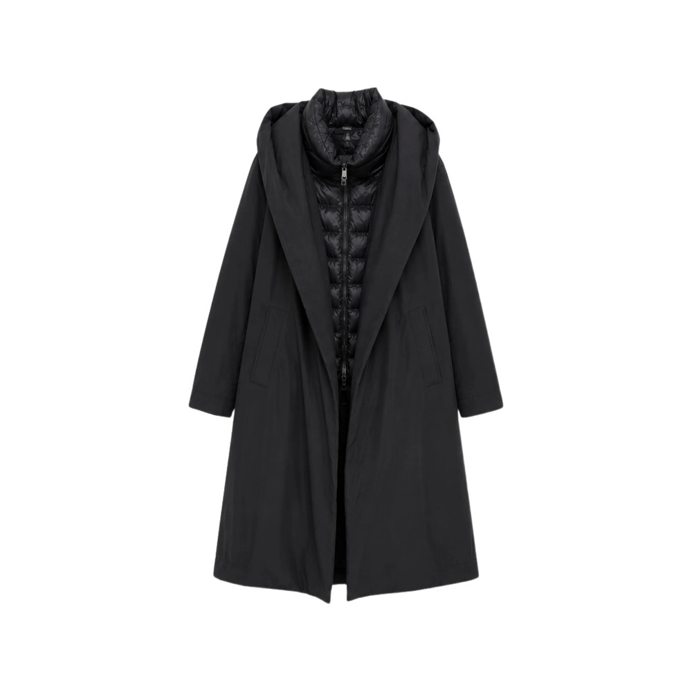 Herno Layered Hooded Coat
