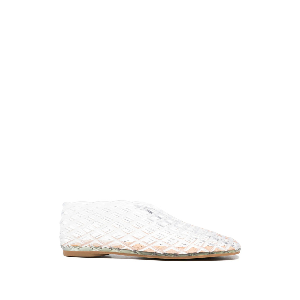 La Piscine Perforated Ballet Flats