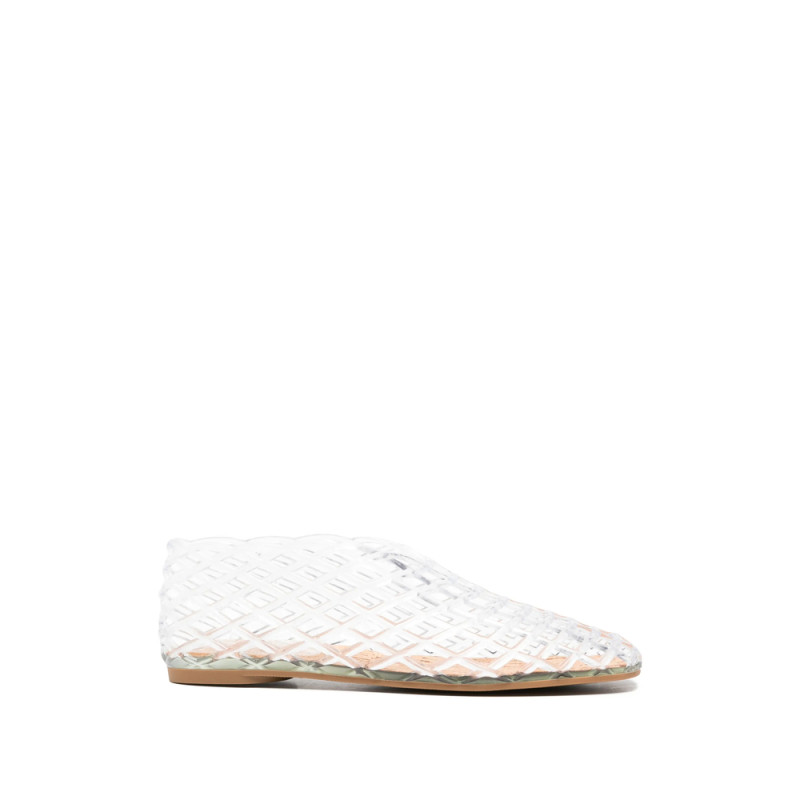 La Piscine Perforated Ballet Flats