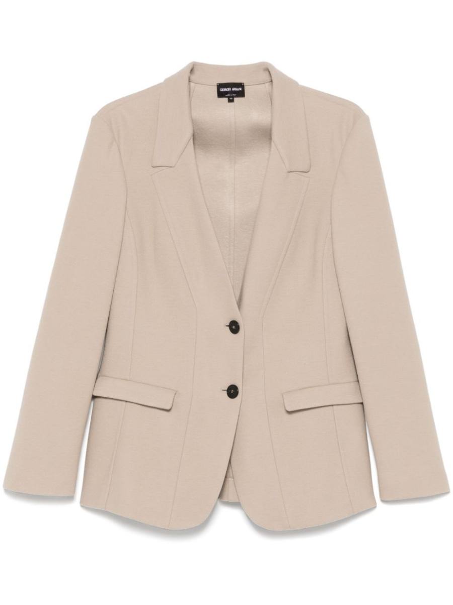 seam-detail blazer