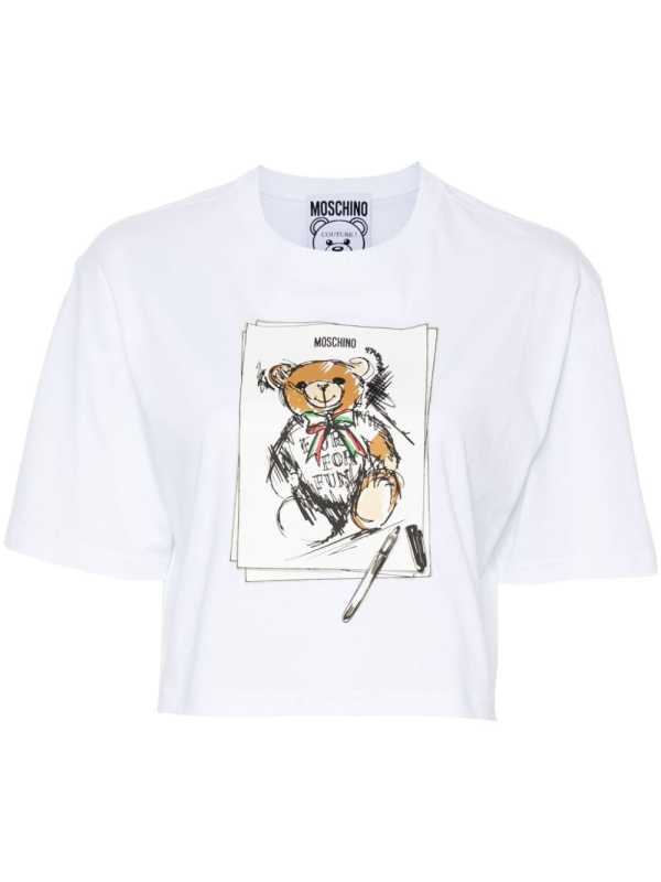 Teddy Bear cotton crop top