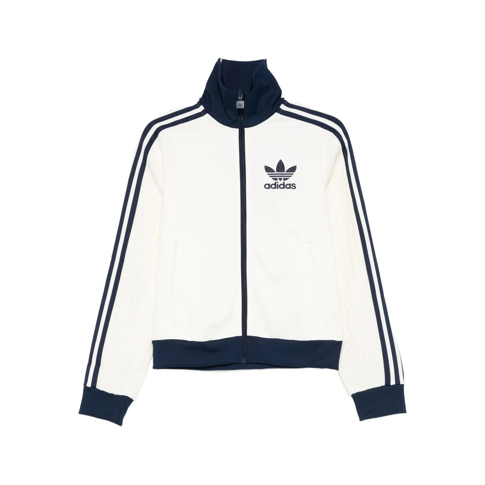 Adidas Three-stripe Zip Sweatshirt