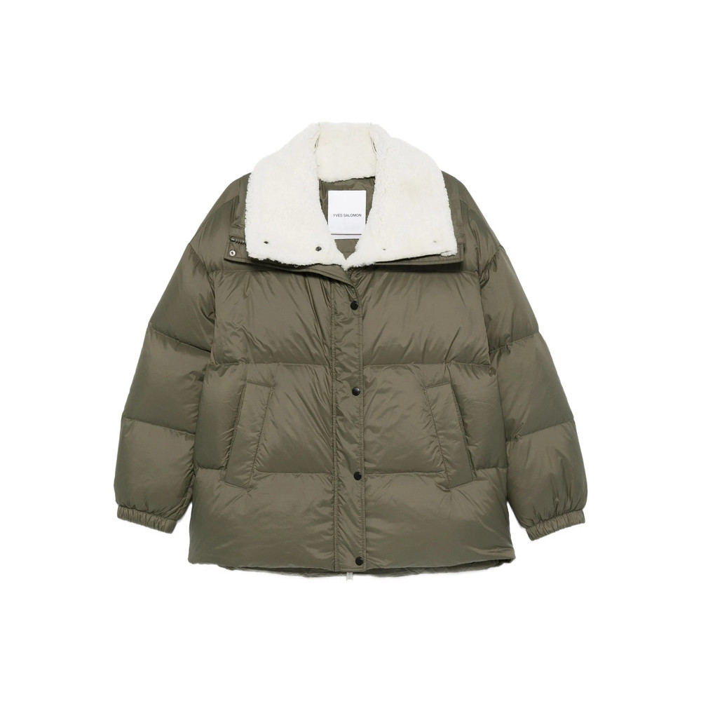 Yves Salomon Fleece-collar Jacket