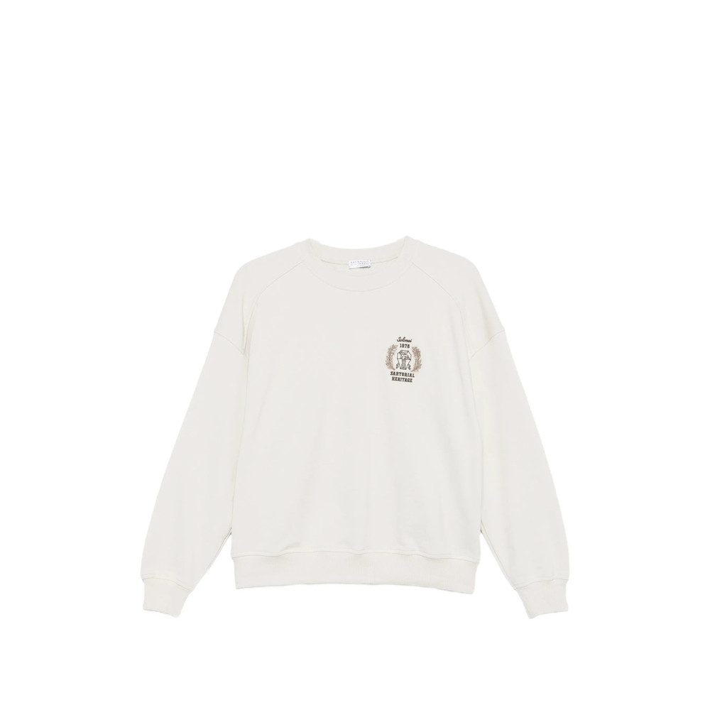 Brunello Cucinelli Sartorial Heritage Embroidered Sweater