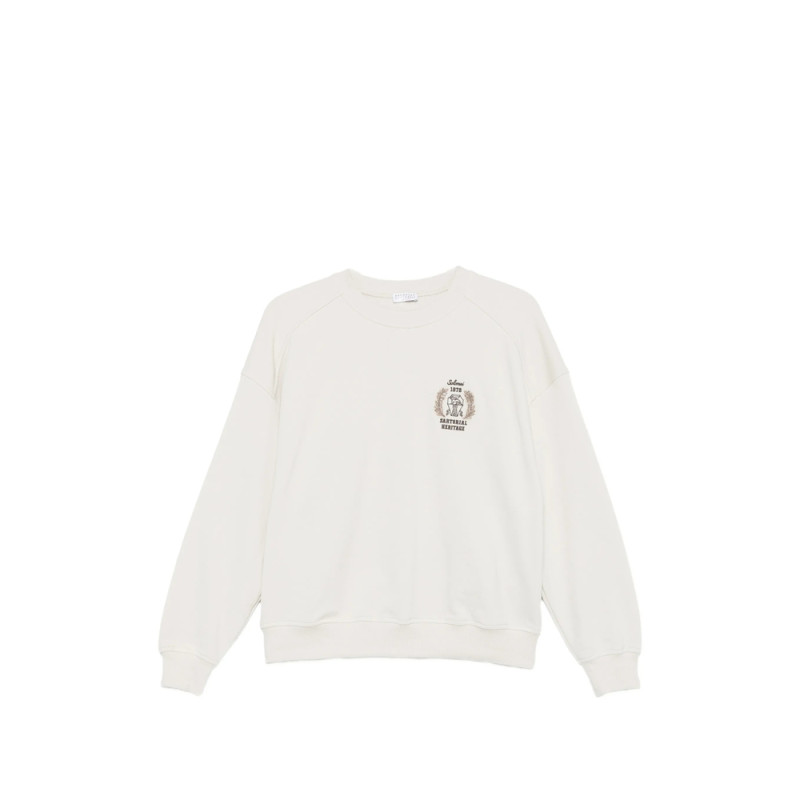Brunello Cucinelli Sartorial Heritage Embroidered Sweater