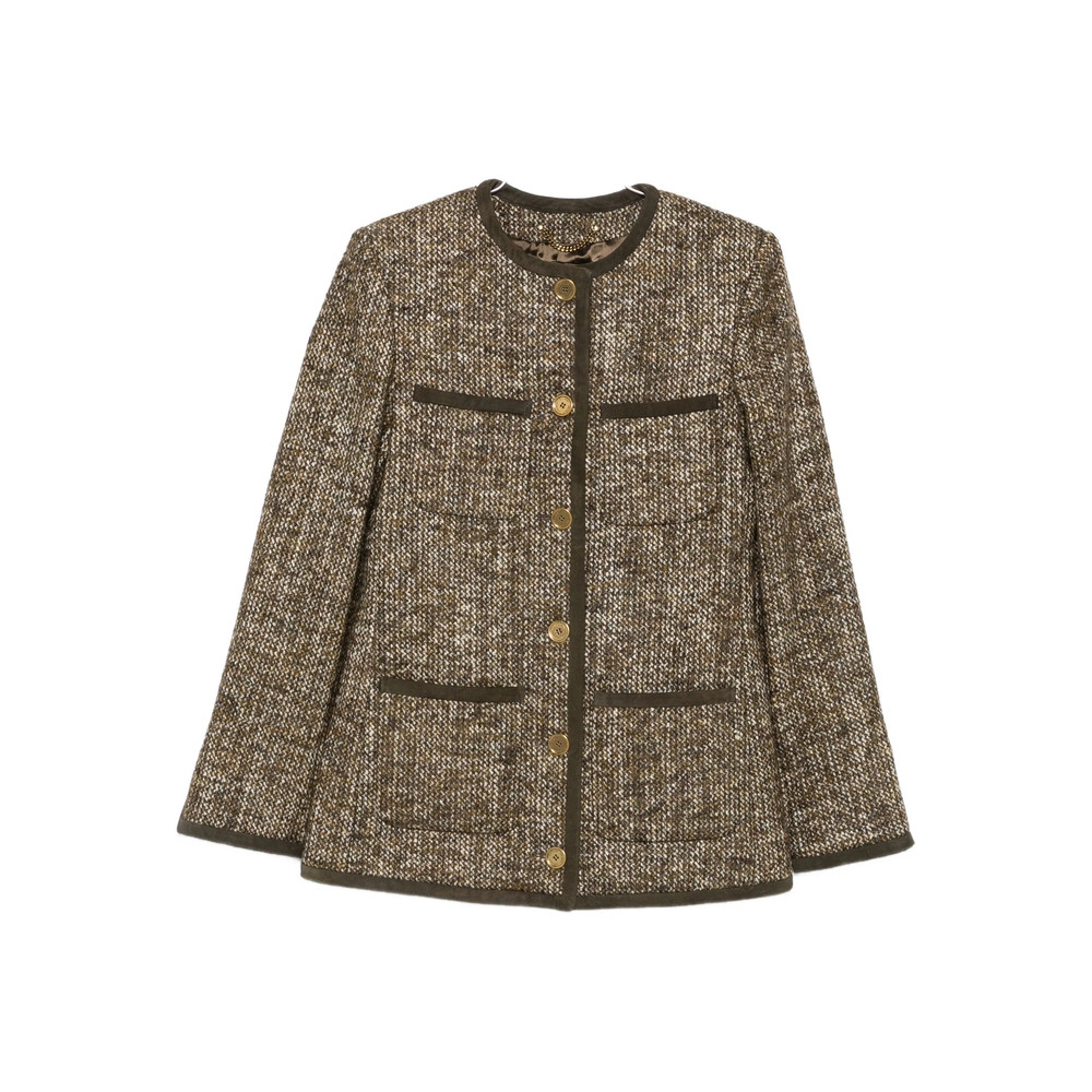 Golden Goose Tweed-pocketed Jacket