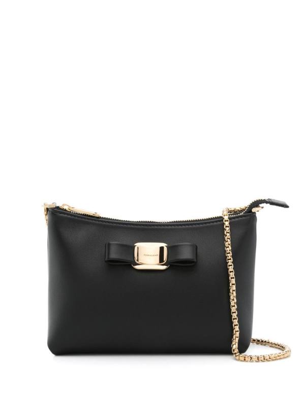 logo-plaque mini bag