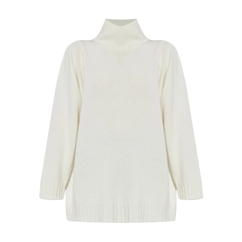 Max Mara High-neck Long-sleeve Sweater
