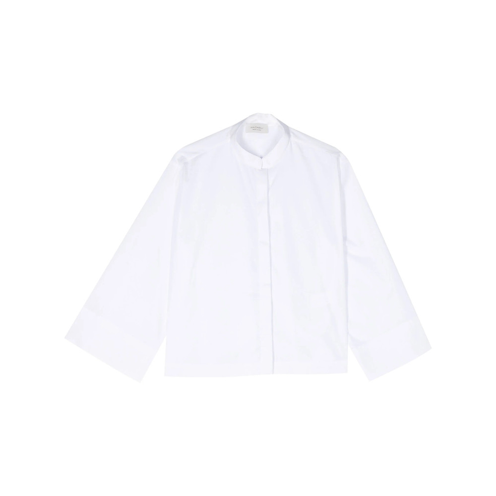 Mazzarelli Band-collar Shirt