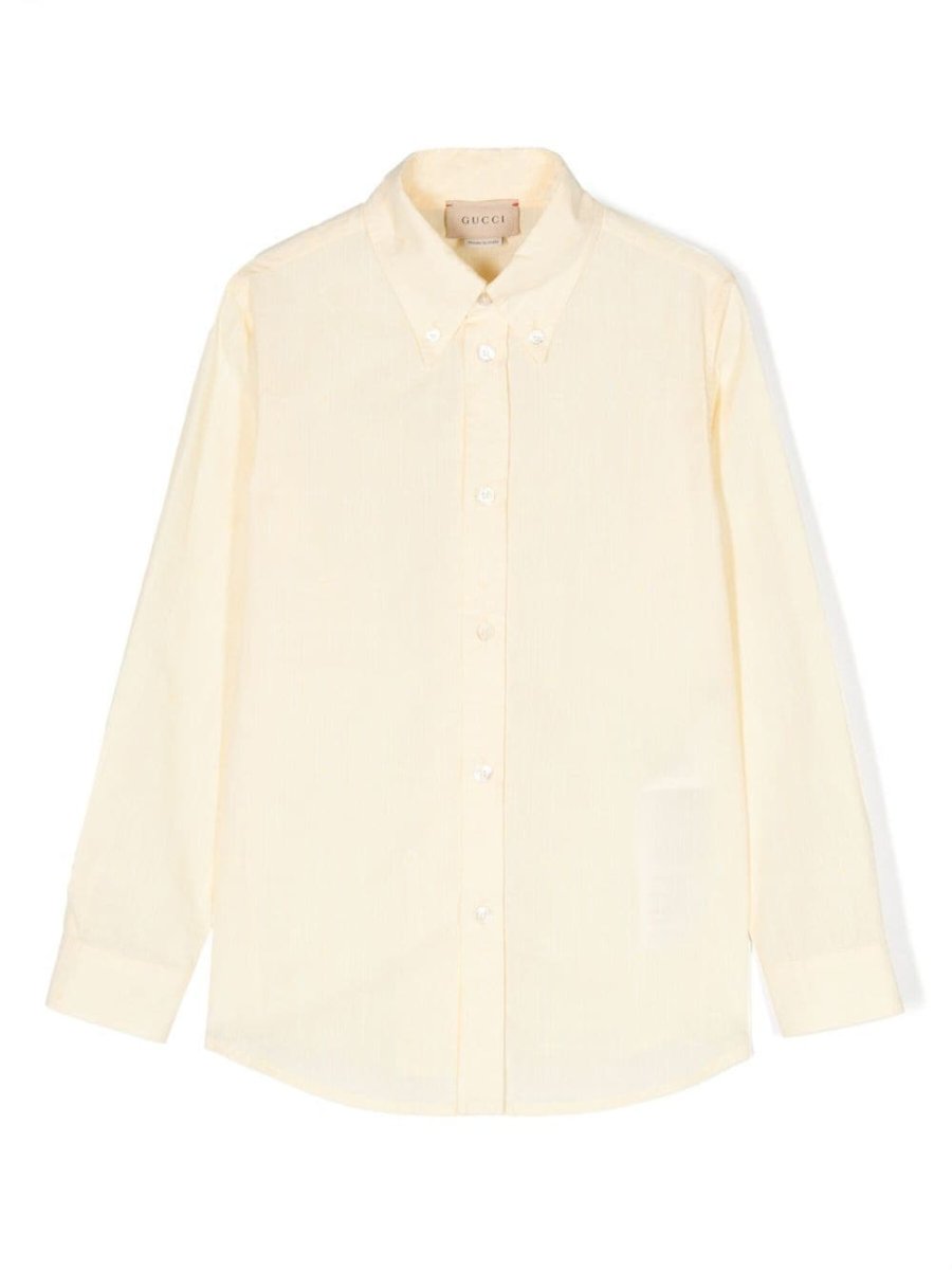Square G-print cotton shirt