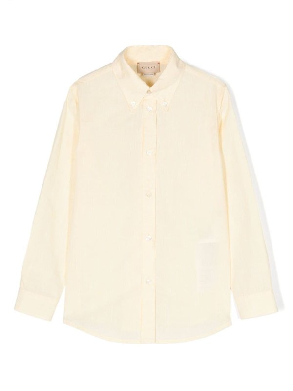 Square G-print cotton shirt