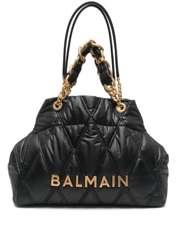 logo-plaque tote bag