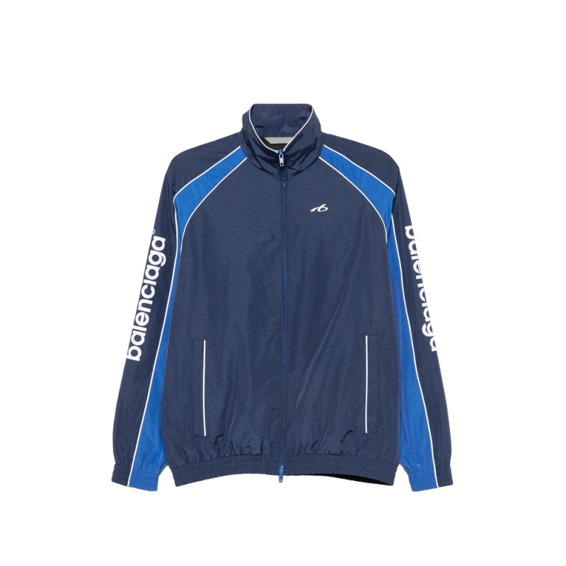 Balenciaga Logo-print Panelled Jacket