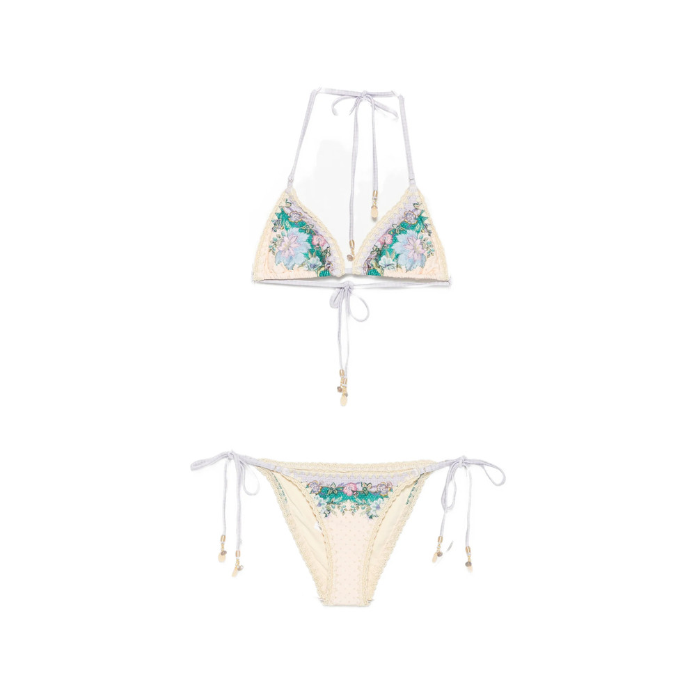 Zimmermann Indra Crochet-detail Bikini