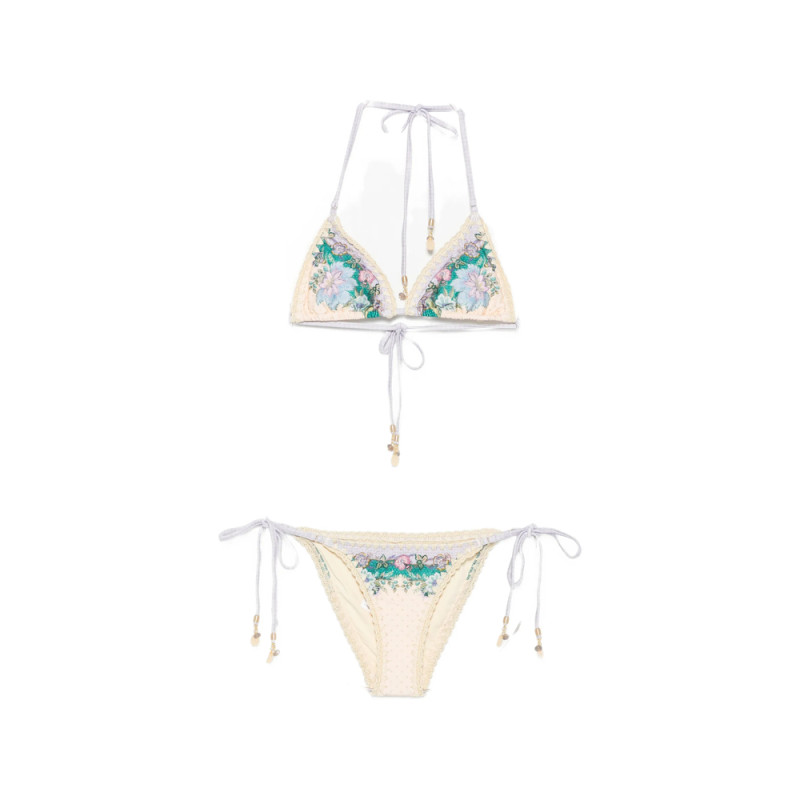 Zimmermann Indra Crochet-detail Bikini