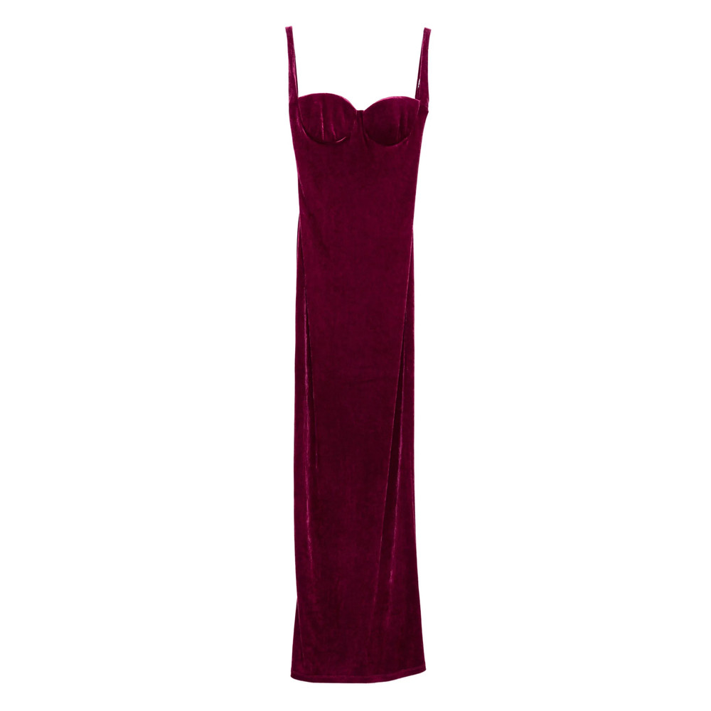 Balenciaga Velvet-finish Dress