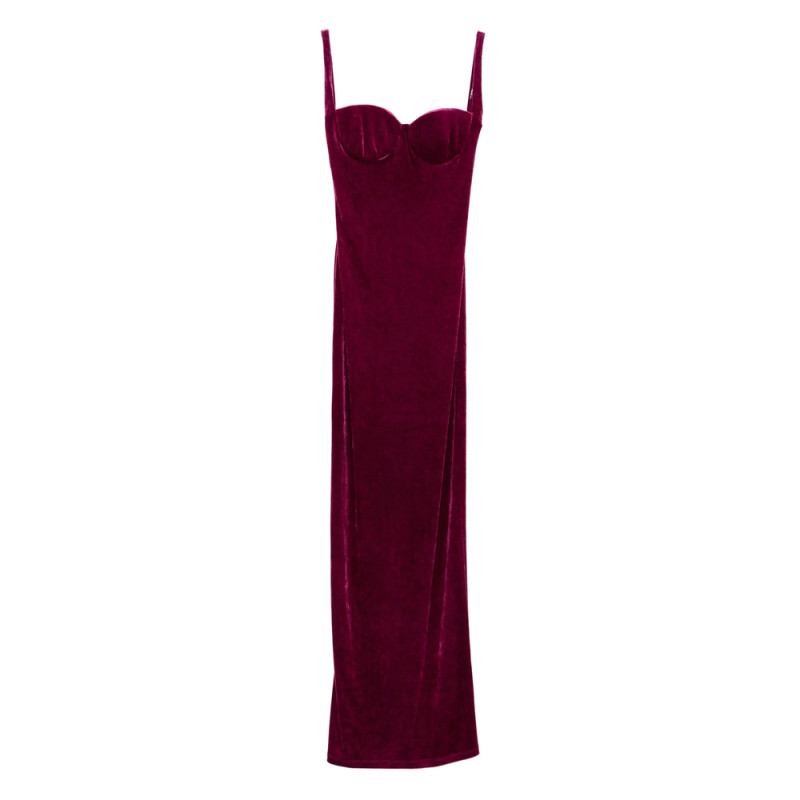 Balenciaga Velvet-finish Dress